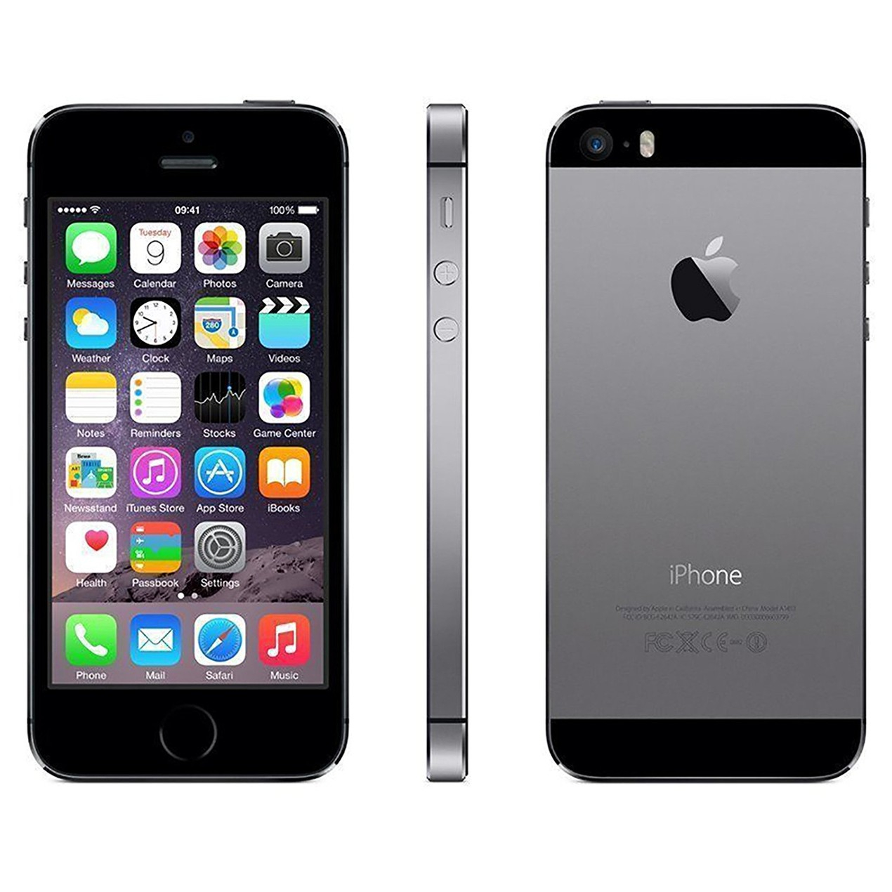 iPhone 5S 16GB in Space Grey (A-Grade Refurbished)