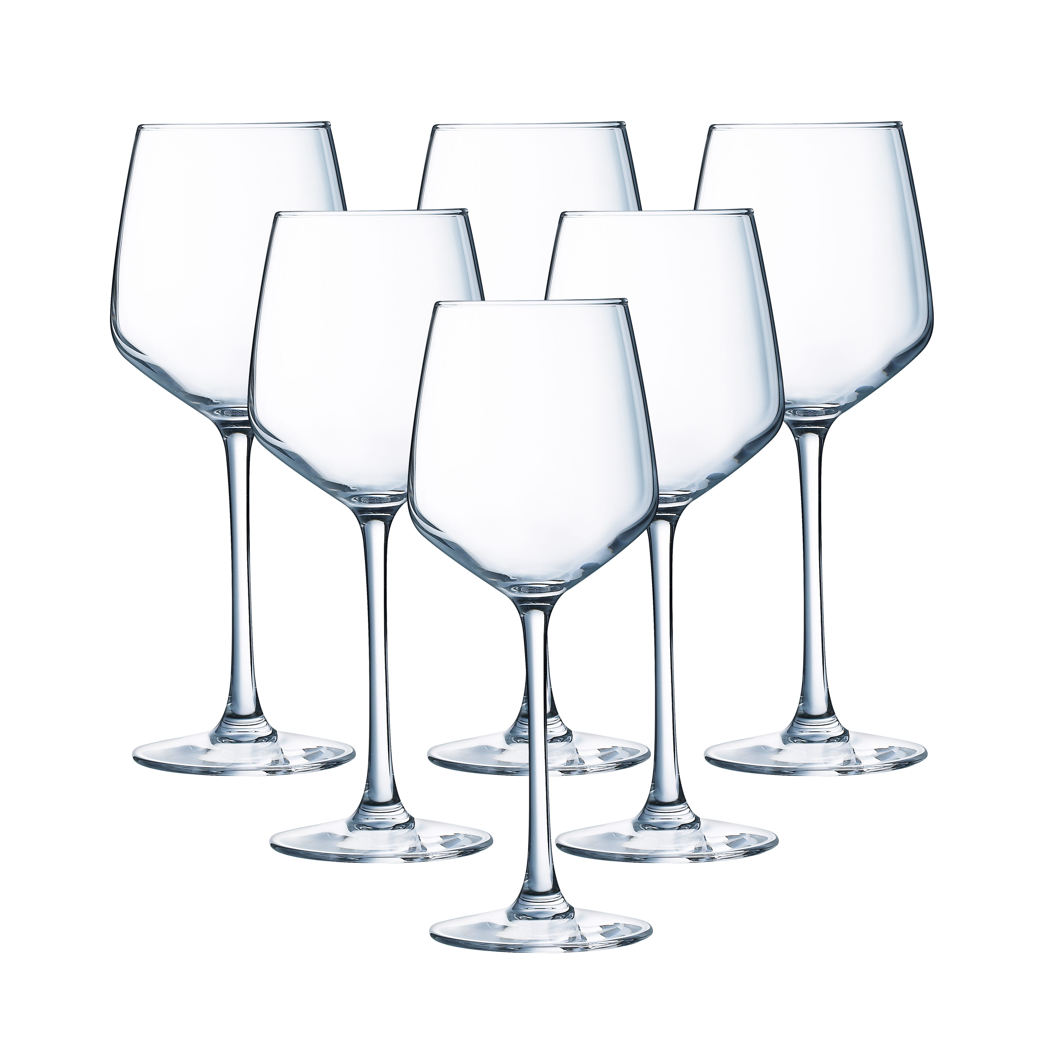 Set of 6 x Val Sur Loire Wine or Champagne Glasses