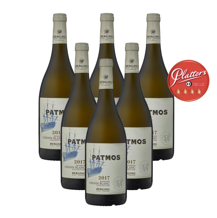 Patmos Reserve Chenin Blanc 2017 (R133.16 Per Bottle, 6 Bottles)