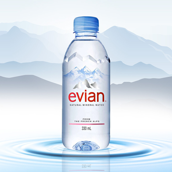 Pack of 24, 330ml Natural Spring Still Water (7.9L Total)