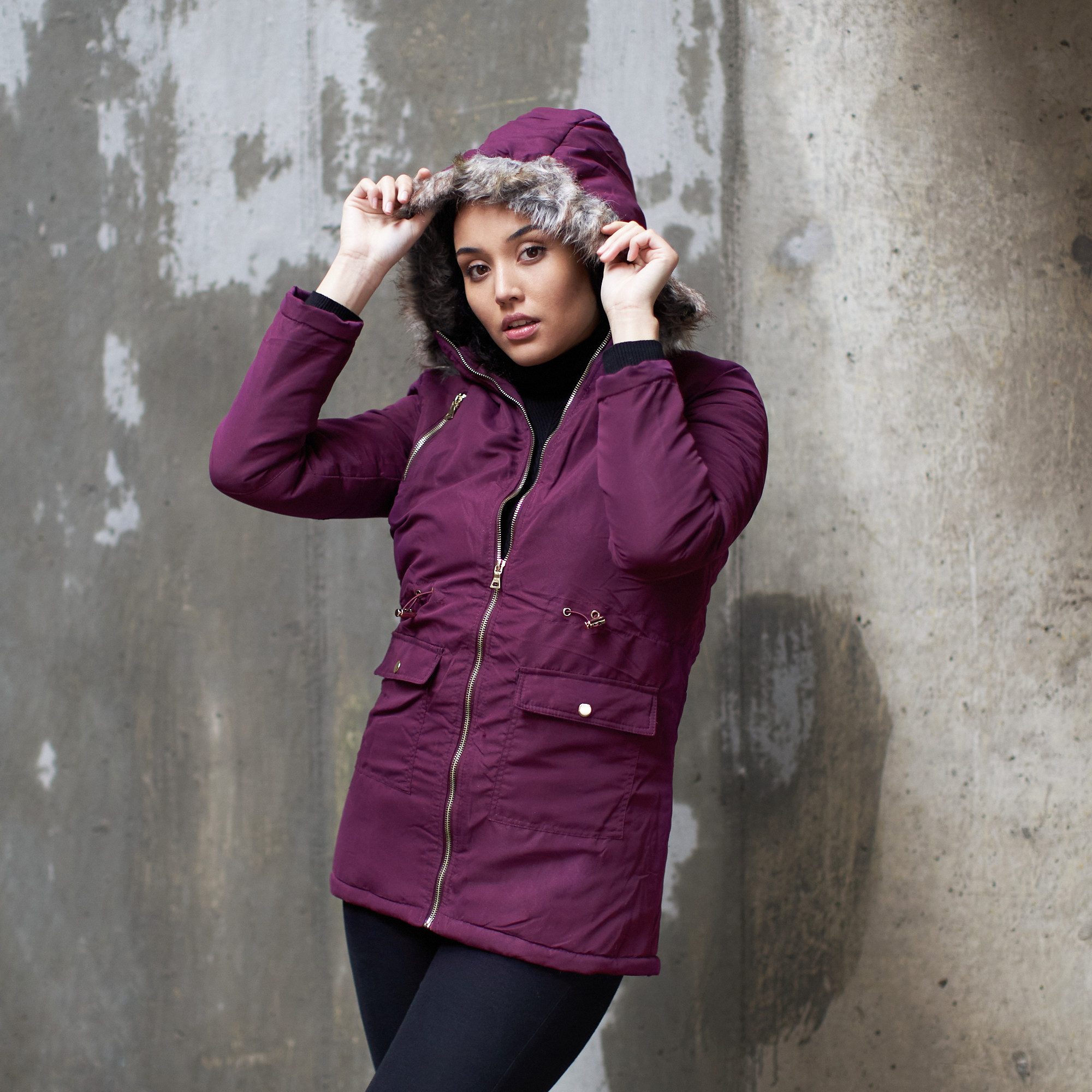 Ladies Parka Jacket