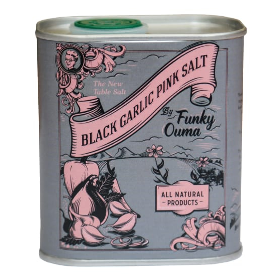 Black Garlic Pink salt 320g