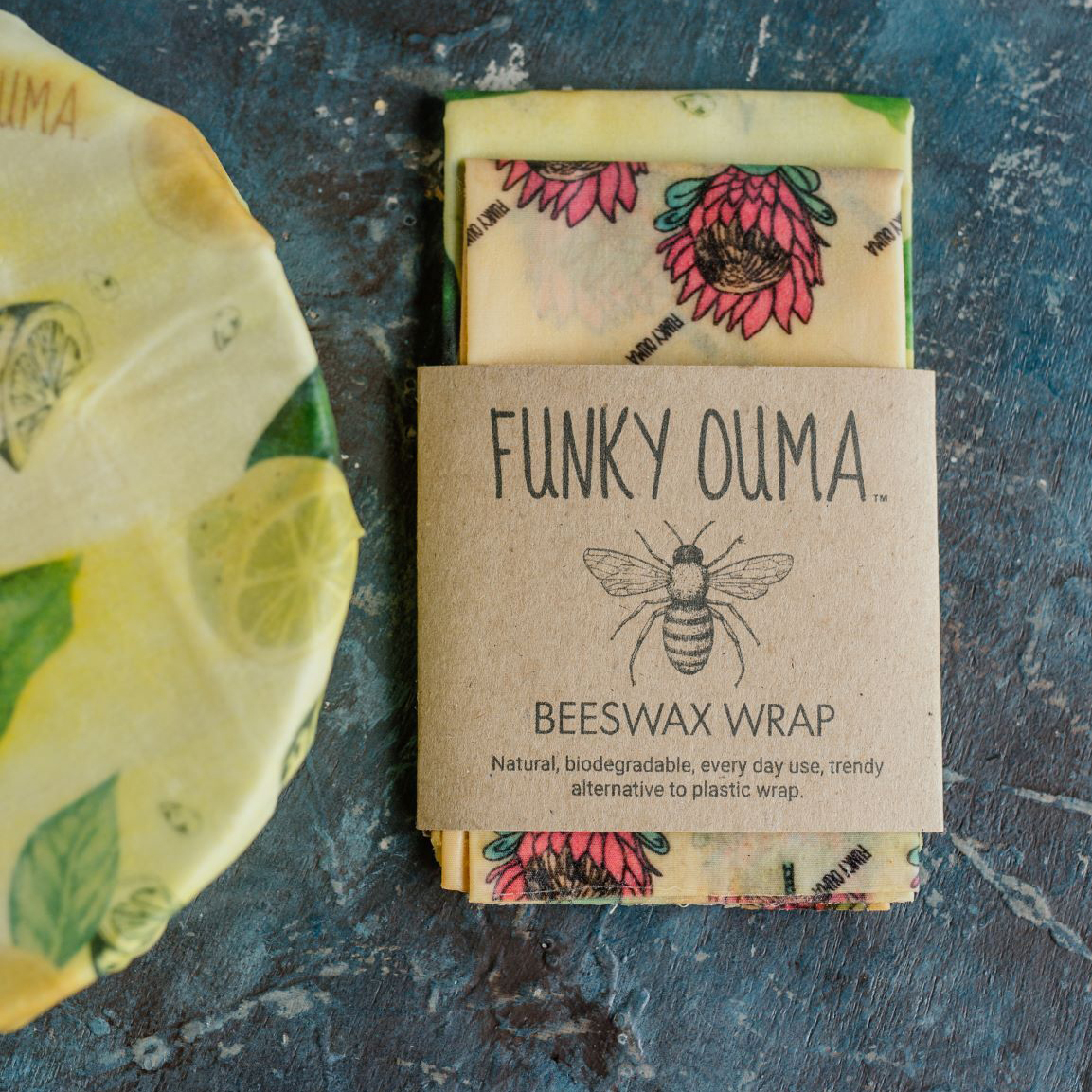 Pack of 4 Bees Wax Wraps