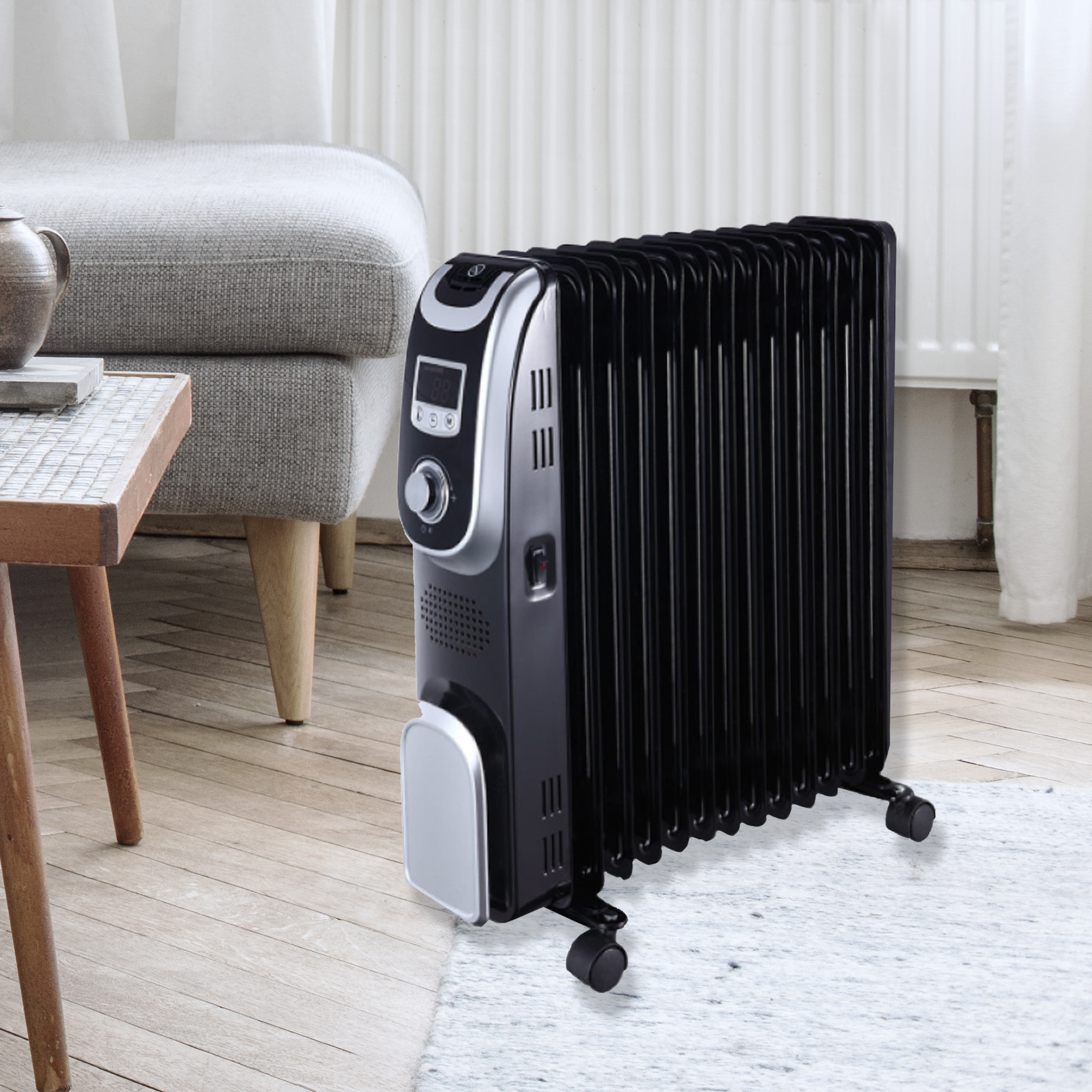 9 or 13 Fin Deluxe Oil Heater