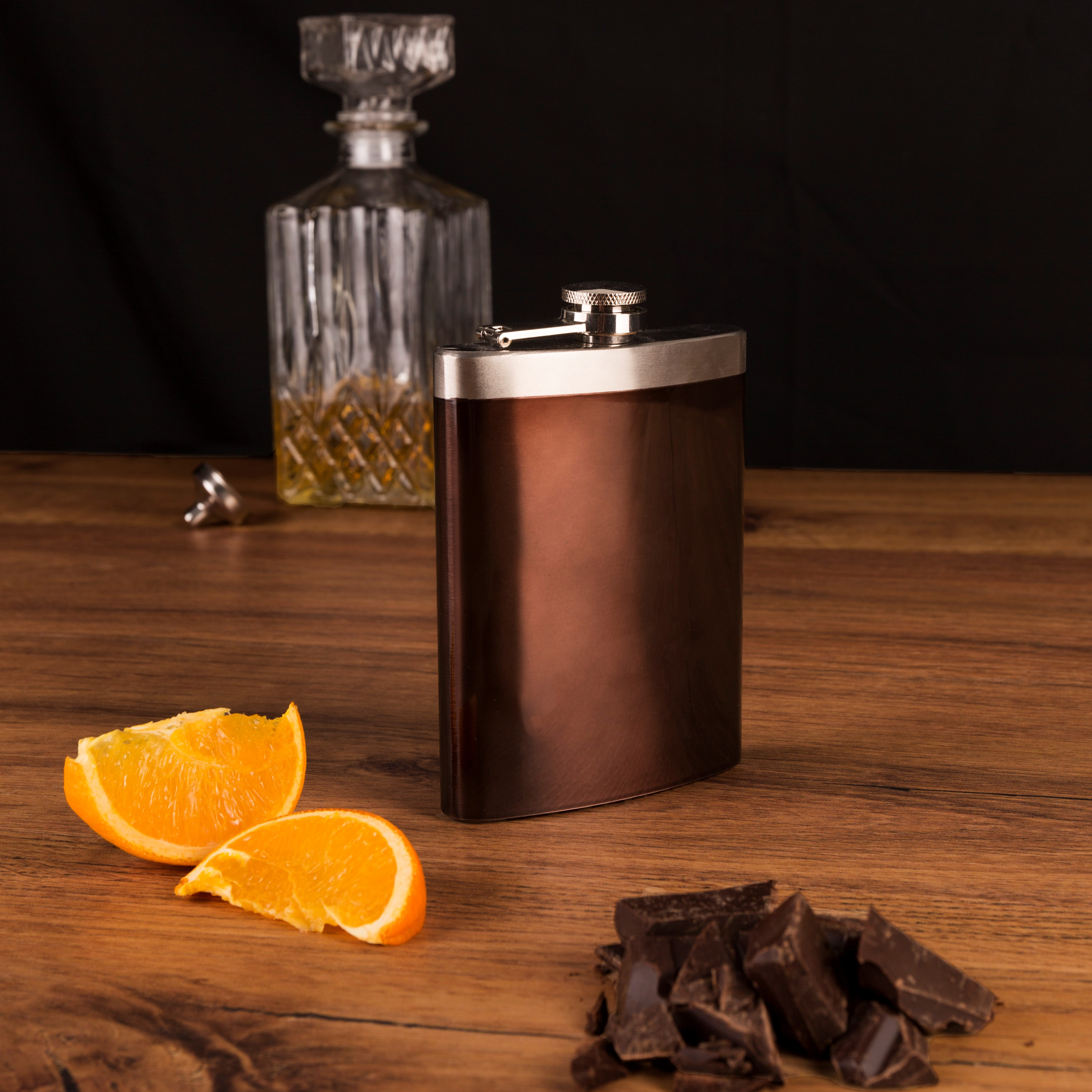 240ml Hip Flask & Funnel