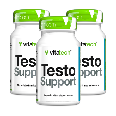 3-Month Supply Testo Support (90 Tablets)