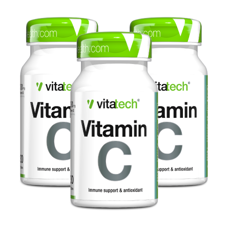 3-Month Supply Vitamin C (90 Tablets)