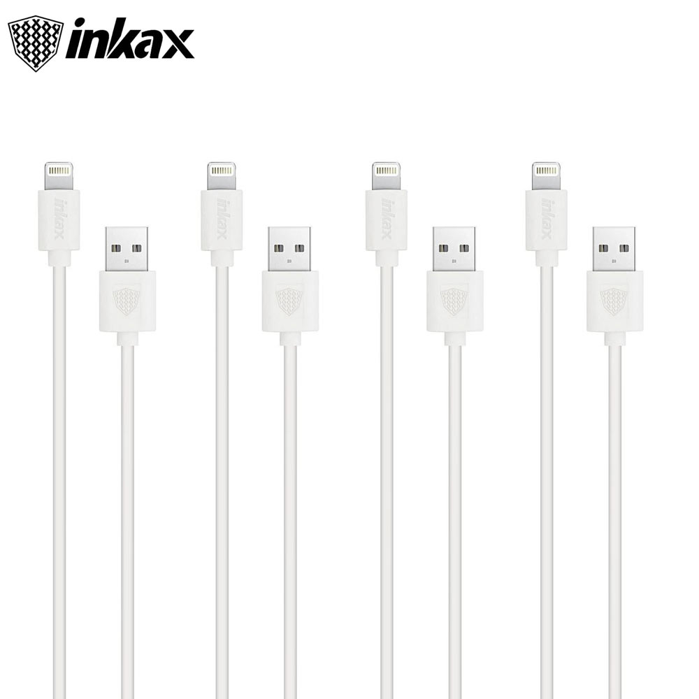 Pack of 4 1m USB Charging Cables (Lightning, Micro or Type C)