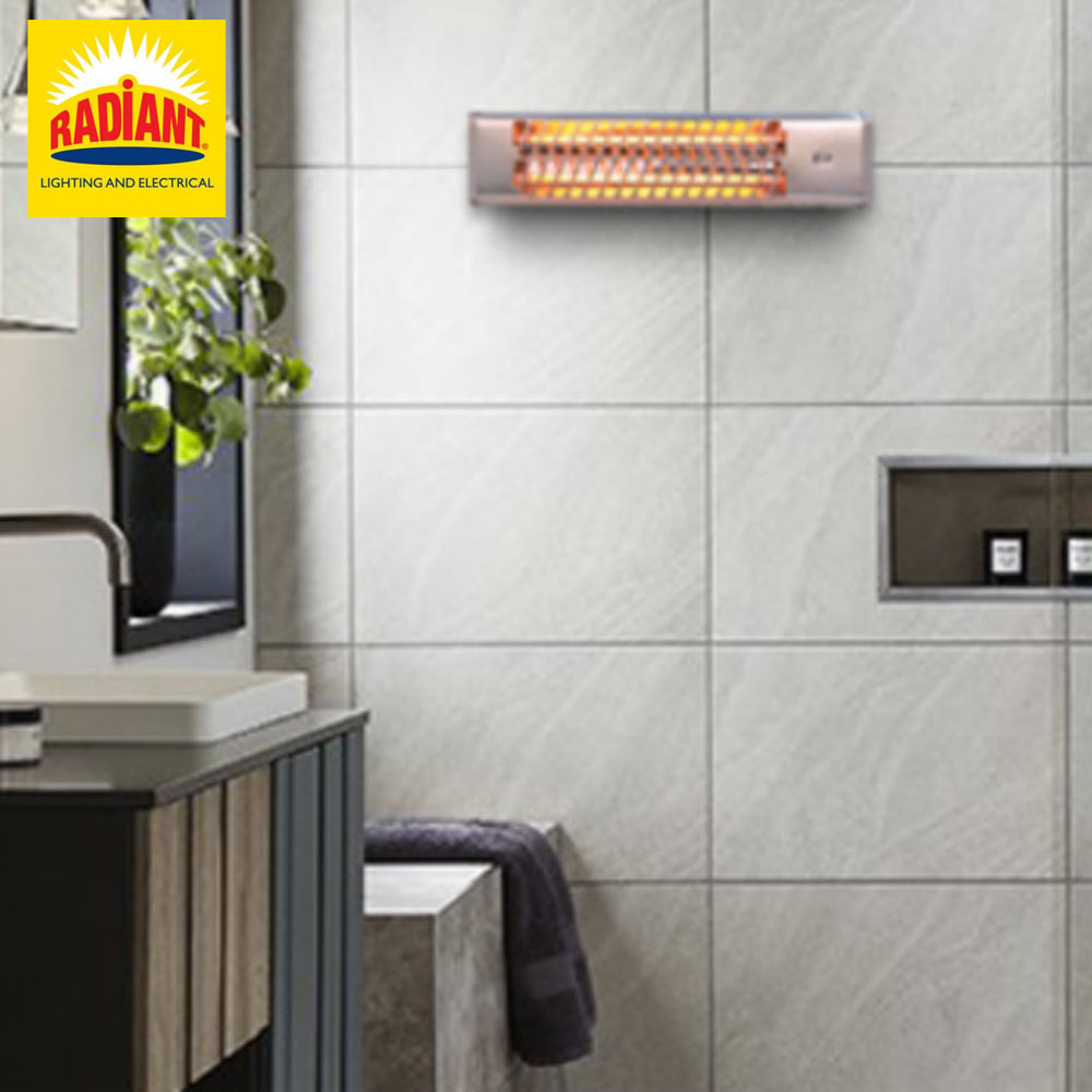 1500W Electric Wall Mountable Bathroom Heater