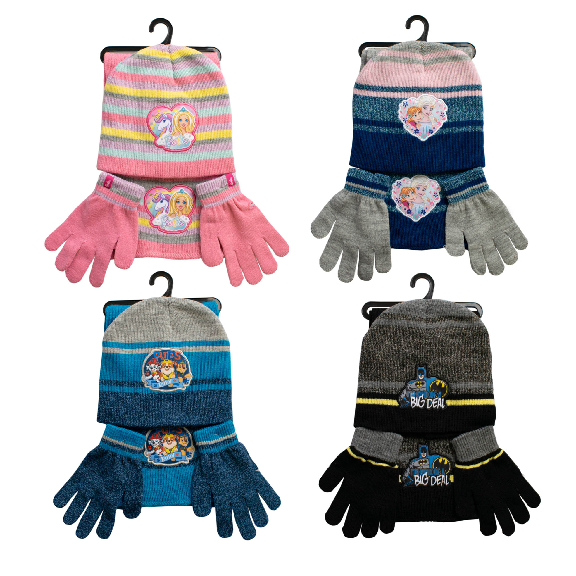 Beanie, Gloves & Scarf Winter Set