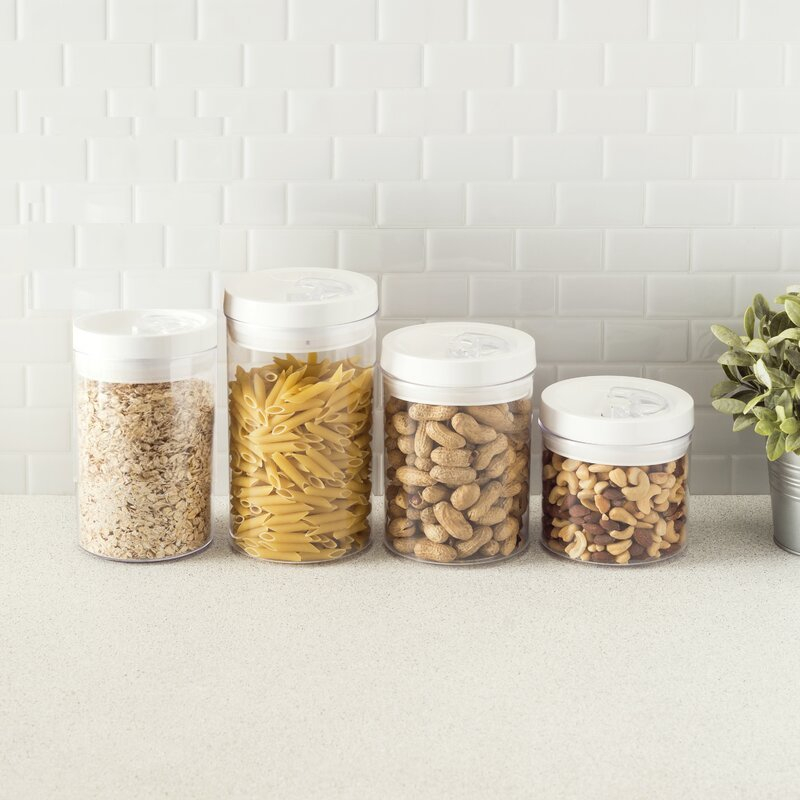 Set of 4 Food Storage Canisters