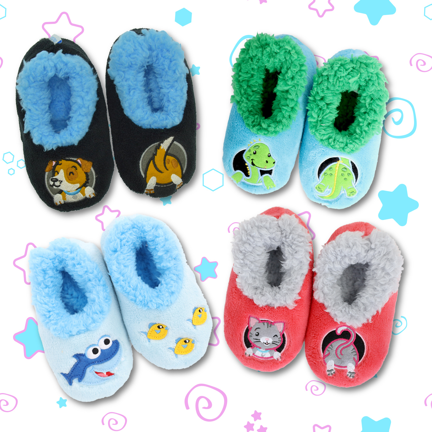 Toddler Patch Pal Slippers