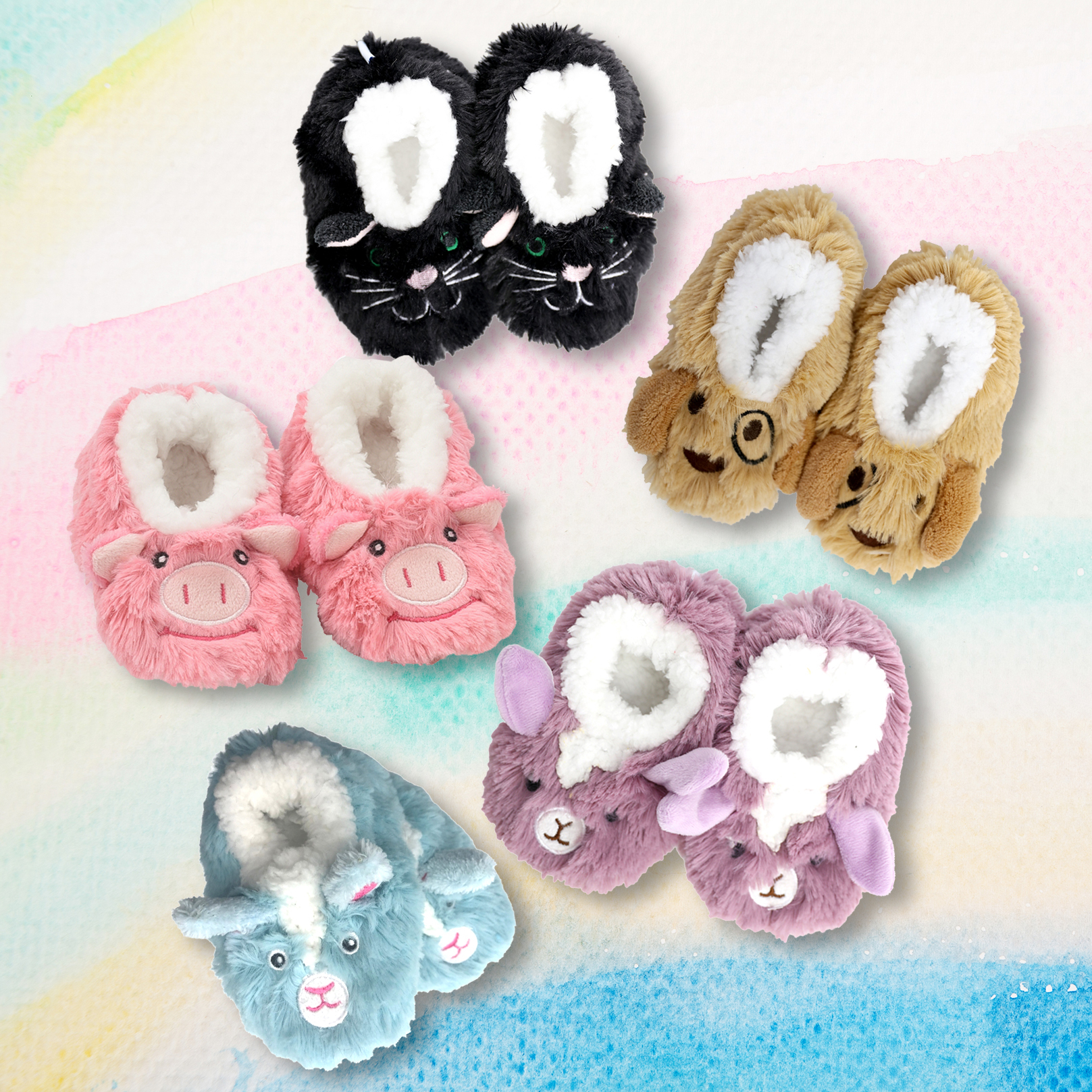 Baby Furry Footpal Slippers