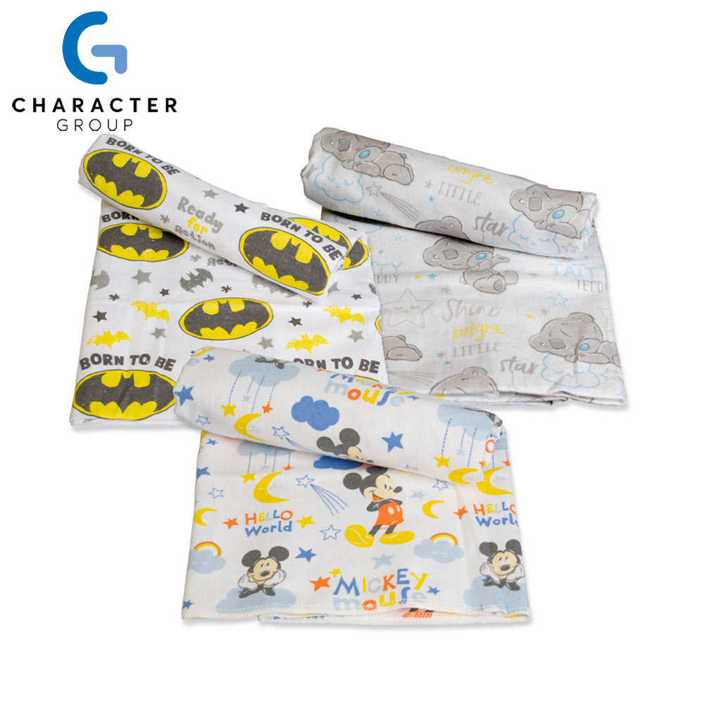 Pack of 2 Baby Receiving Blankets (More Options Available)