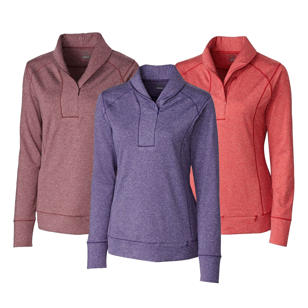 Ladies Shoreline Half Zip Jersey