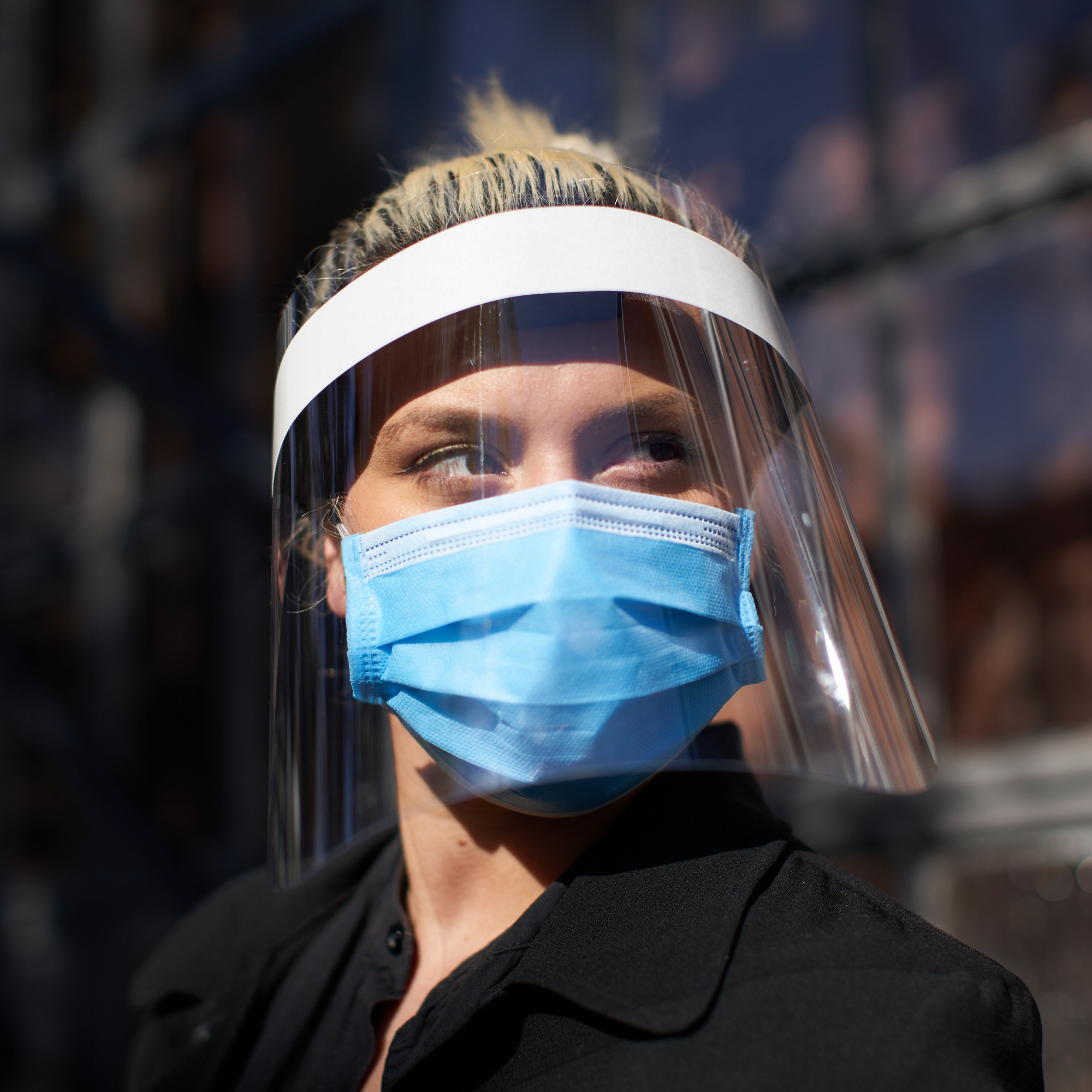 Mask not included