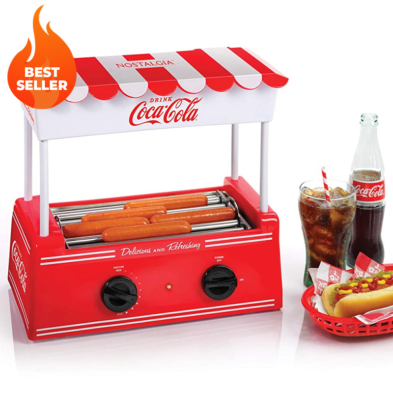 Coca Cola Hot Dog Roller & Bun Warmer