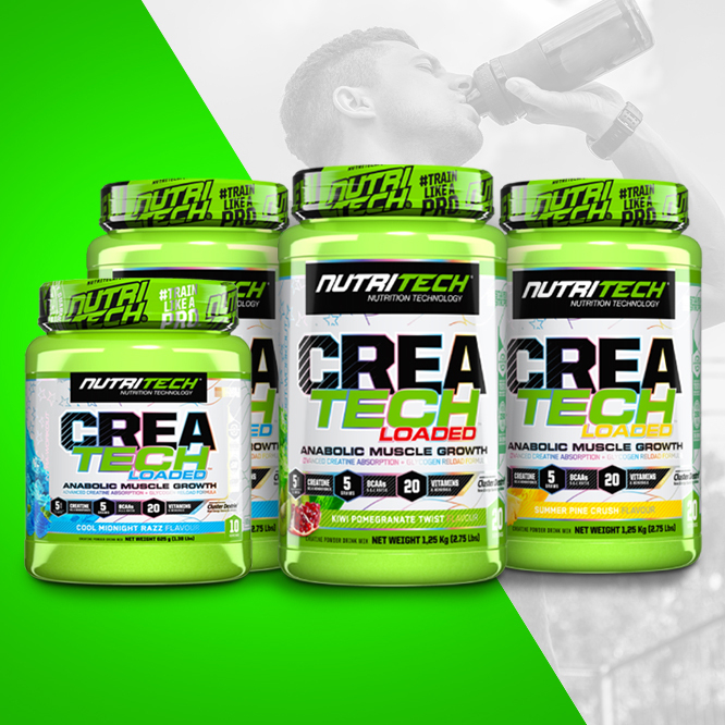 Pack of 2 Createch Loaded Anabolic Muscle Growth (20 or 40 Servings)