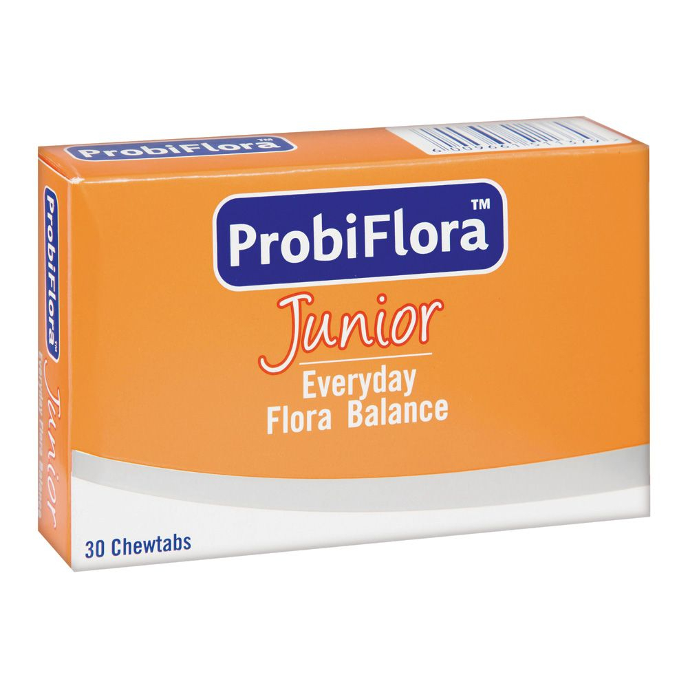 Pack of 2, 30's Junior EverydayFlora Balance Chewtabs (60 Tablets in Total)
