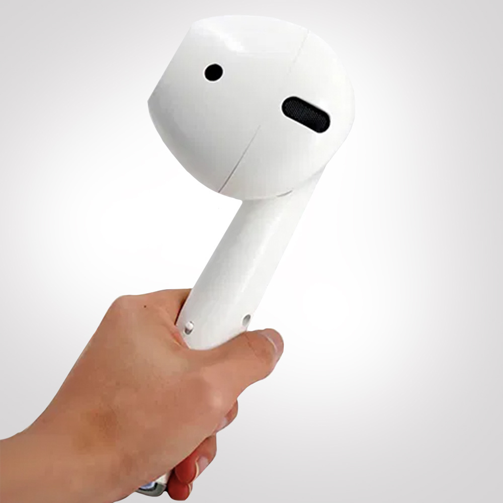 Giant Earbud Bluetooth Speaker with FM Radio and Microphone