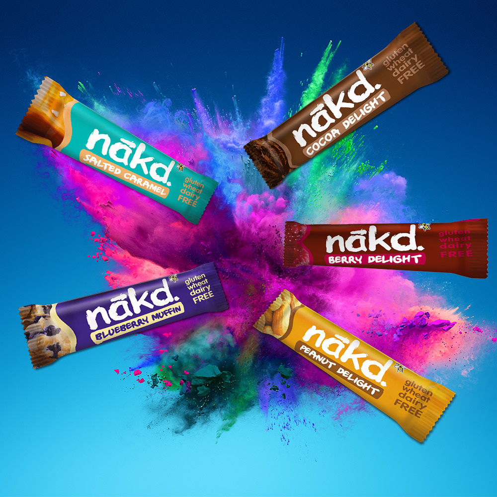 Pack of 18 Fruit & Nut Snack Bars (Gluten, Wheat and Dairy Free) (R15.50 per Bar)