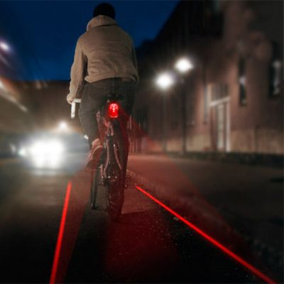 Rear Bike Laser Light- Red