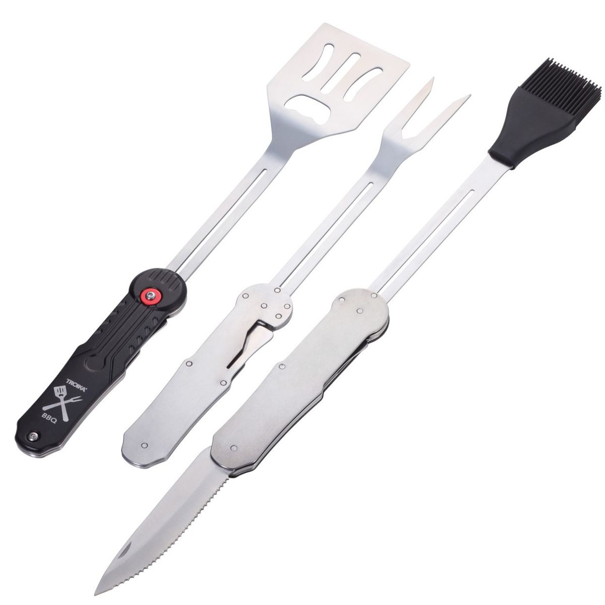 3-Piece Braai Set with 5 Functions