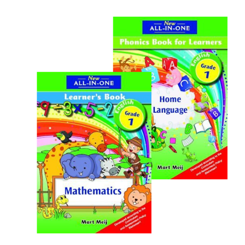 Educational Books for Grade 1 Maths and Home Language