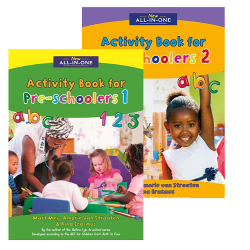 Activity Books for Pre-Schoolers 1 & 2