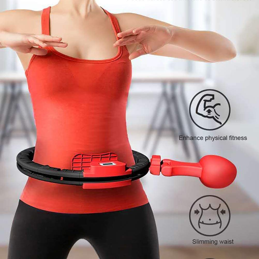 Adjustable Auto-Spinning Smart Fitness Hula Hoop