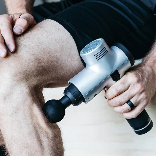 Body Massage Gun with Multiple Settings and Attachments