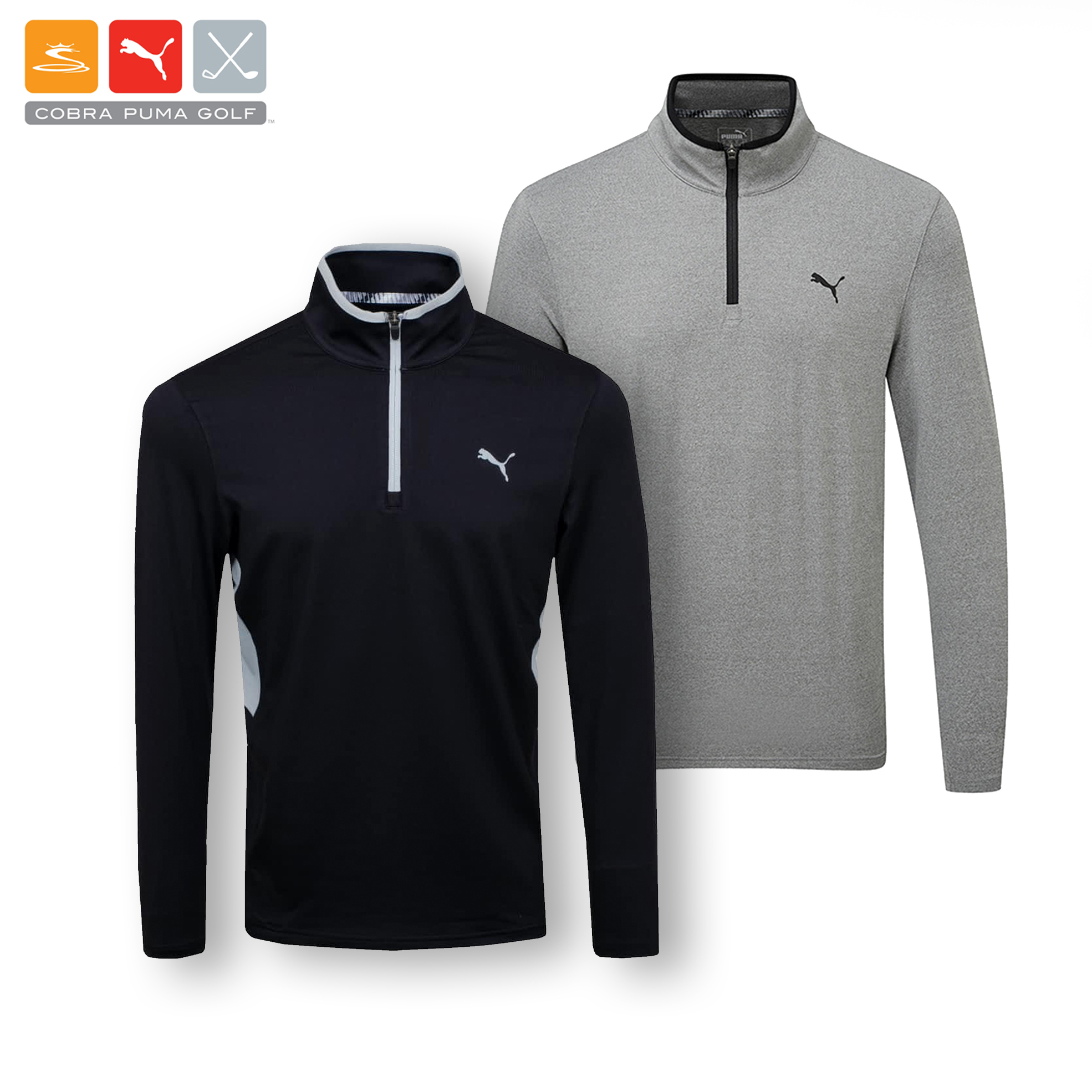Men's Rotation 1/4 Zip Pullover with Chest Cat