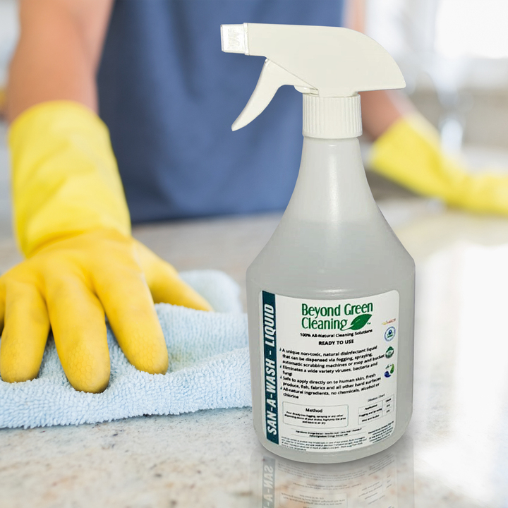 750ml San-A-Med and 750ml San-A-Wash Natural Alcohol-Free Hand and Surface Sanitiser