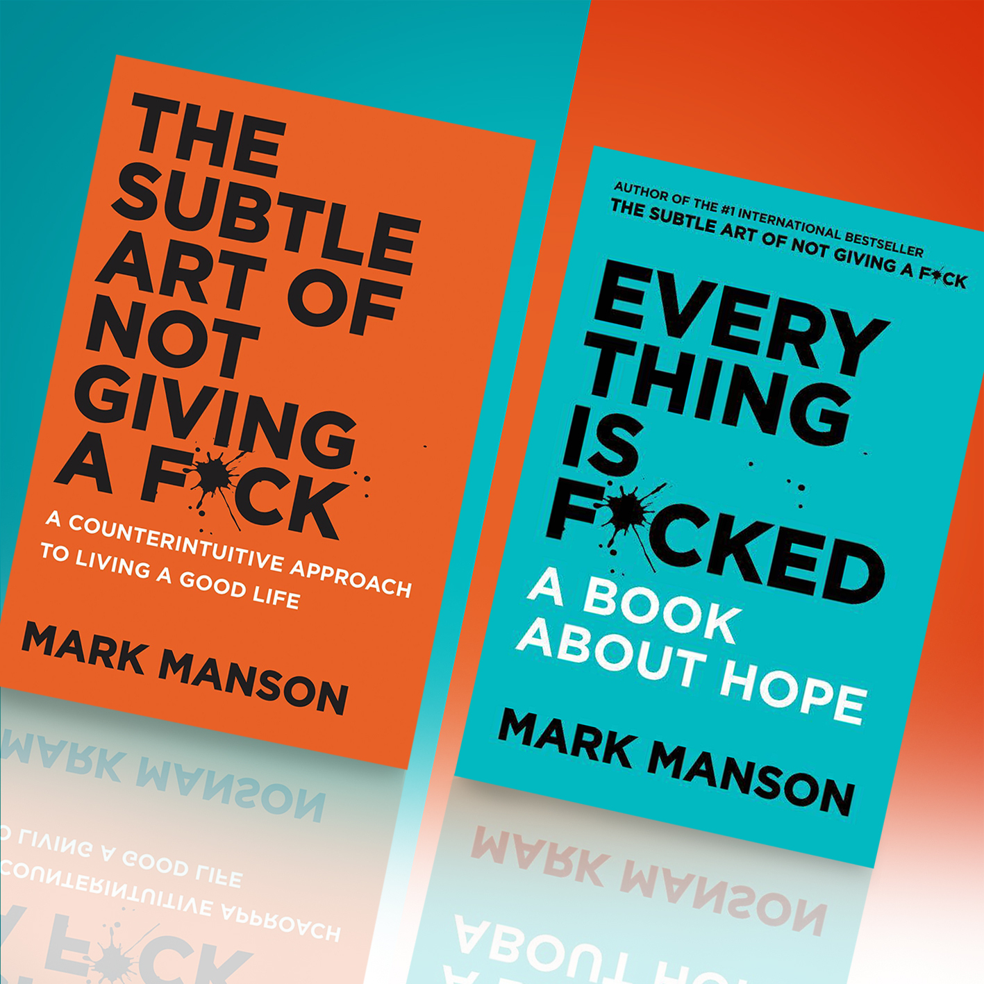 The Subtle Art of Not Giving a F*ck & Everything is F*cked Book Bundle