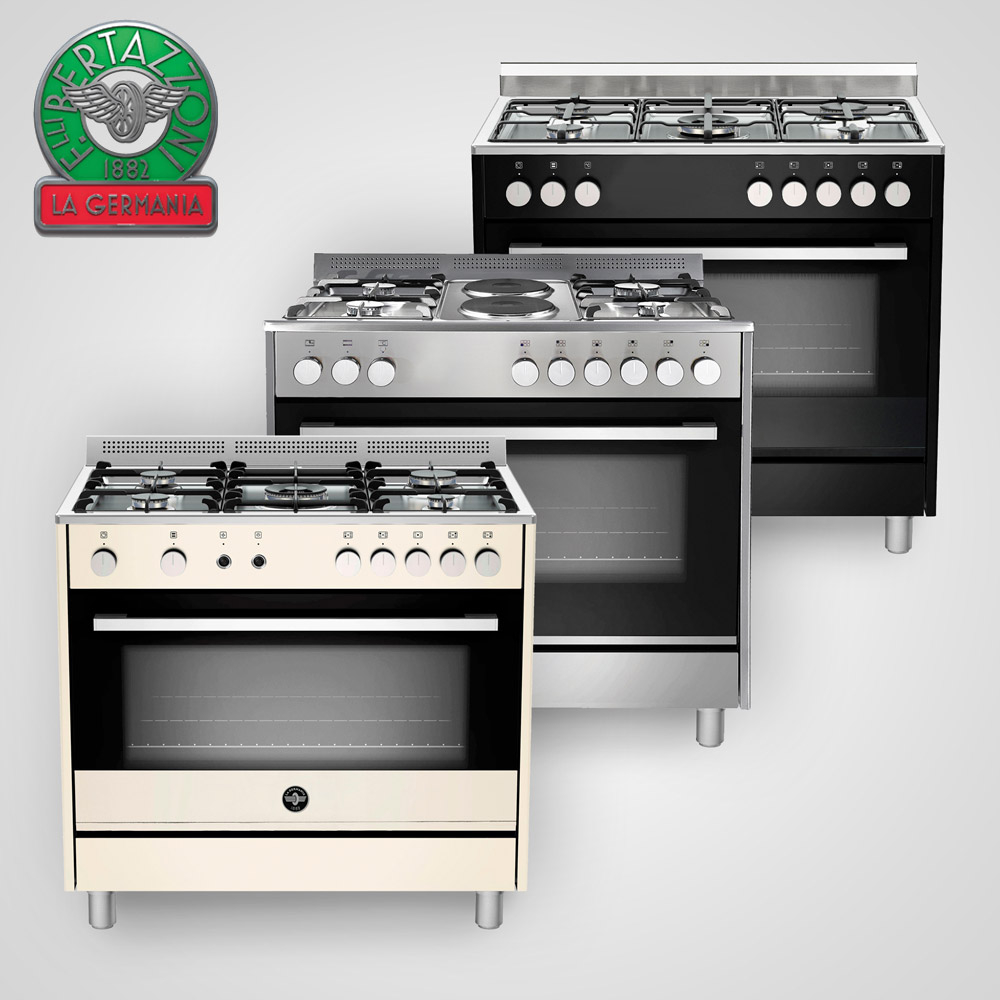 Europa 90cm 5-Burner Gas Hob with Gas Oven or Electric Oven