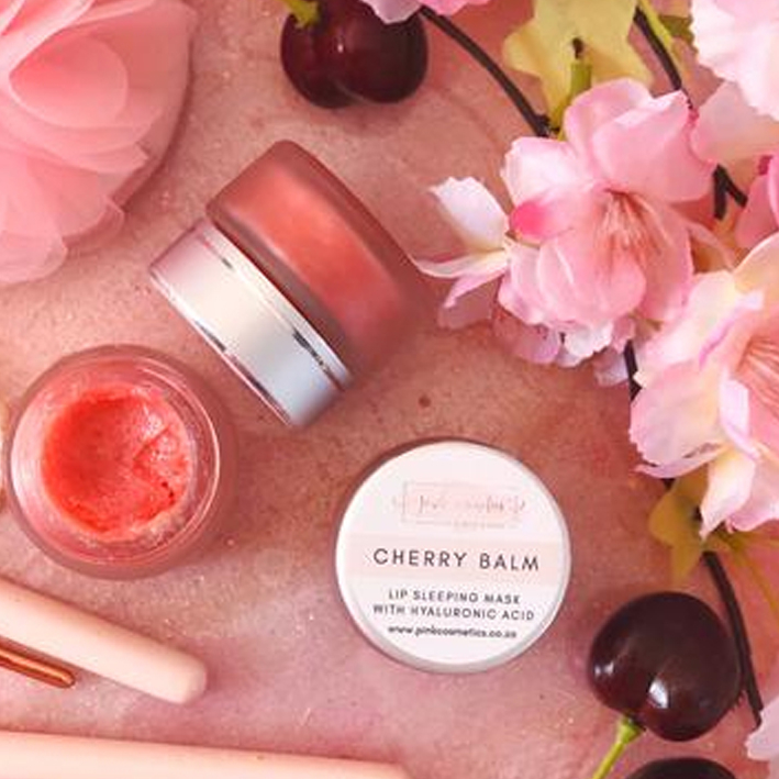 Perfect Lips Kit (Cherry Balm Lip Sleeping Mask & Pink Cherry Lip Scrub)