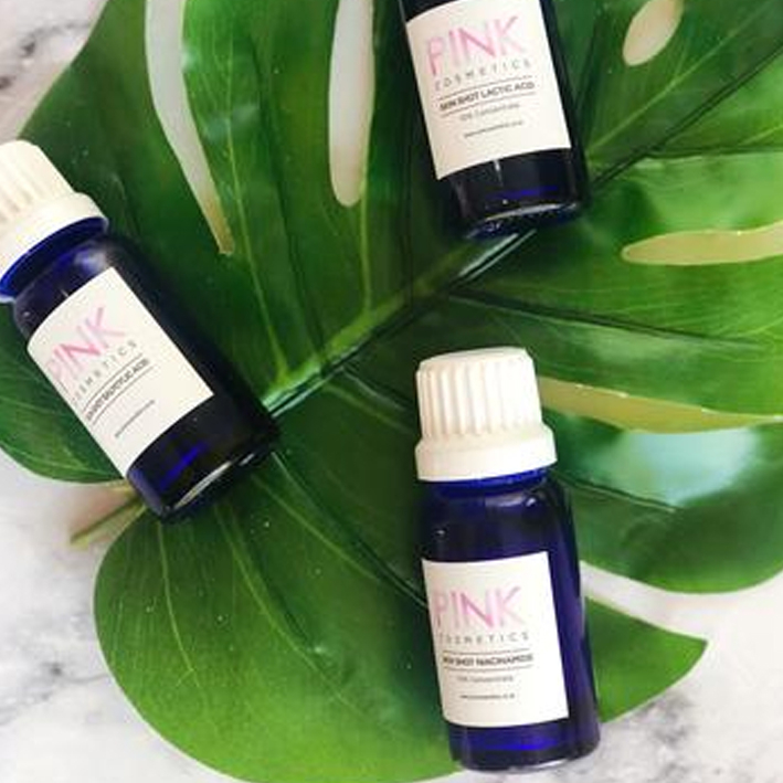 Pack of 3 Skin Shots (Hyaluronic Acid, Lactic Acid and Squalane)