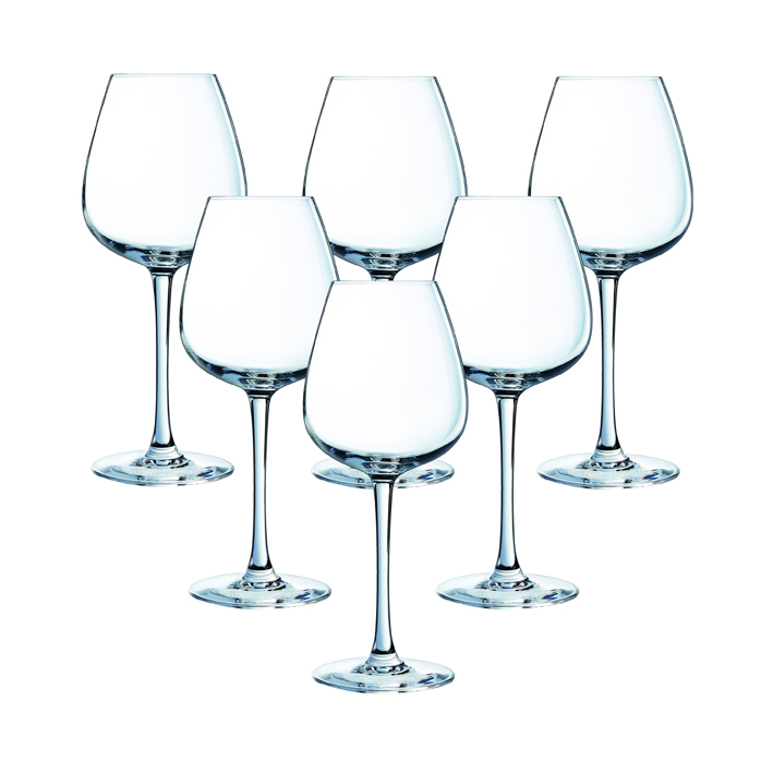 Set of 6 Wine Emotions Stem Glass