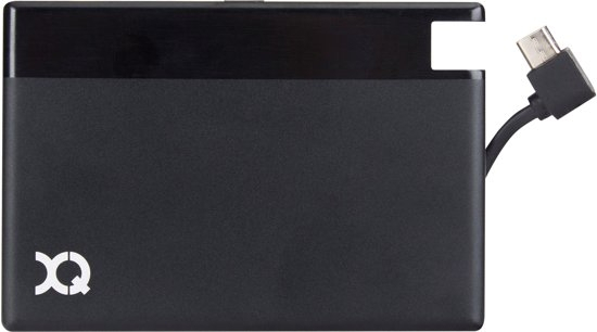 Pack of 2 Ultra Slim 1350 mAh Portable Power Bank with Micro USB Cable