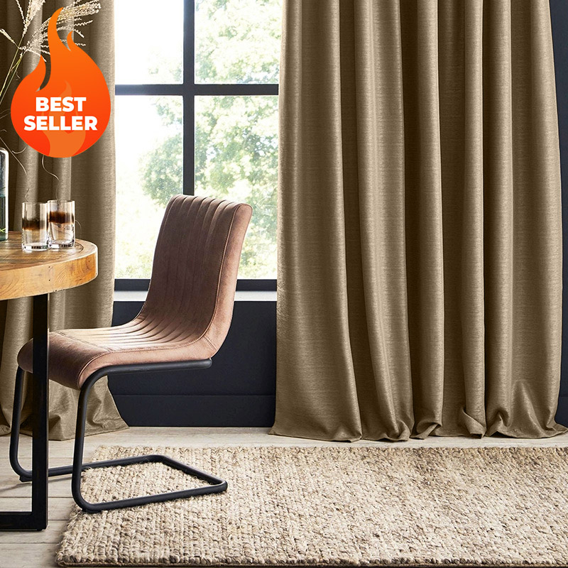 California Block Out Double Woven Curtain