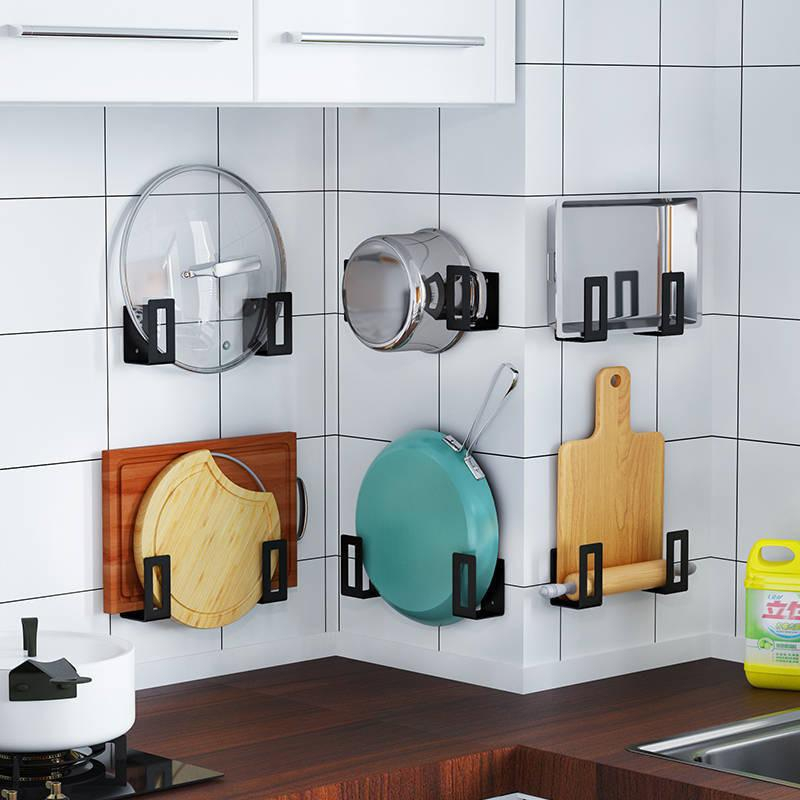 Pack of 2 Self-Adhesive Wall Storage Hooks