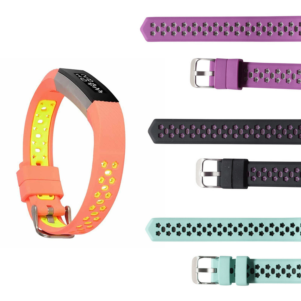 Fitbit Alta Silicone Star Replacement Strap