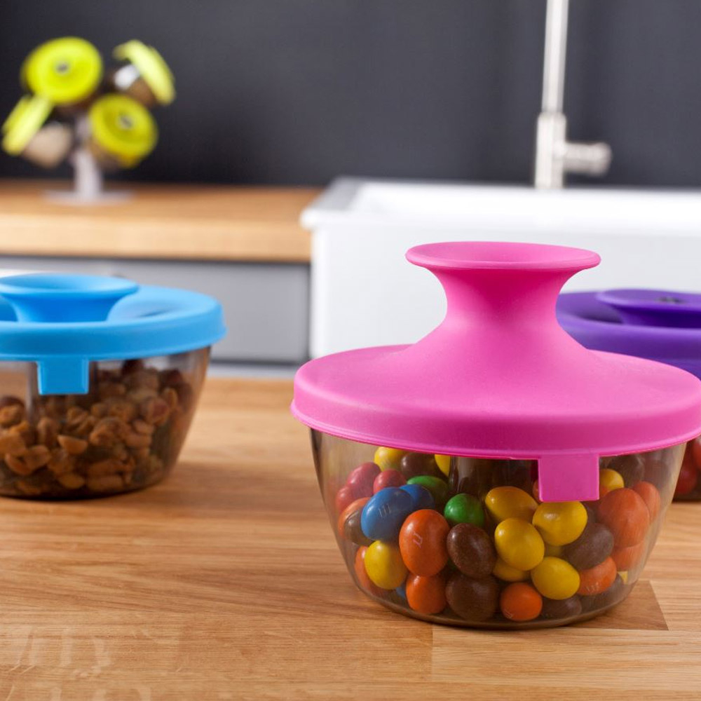 Pack of 2 PopSome Nut and Candy Dispenser (450ml)