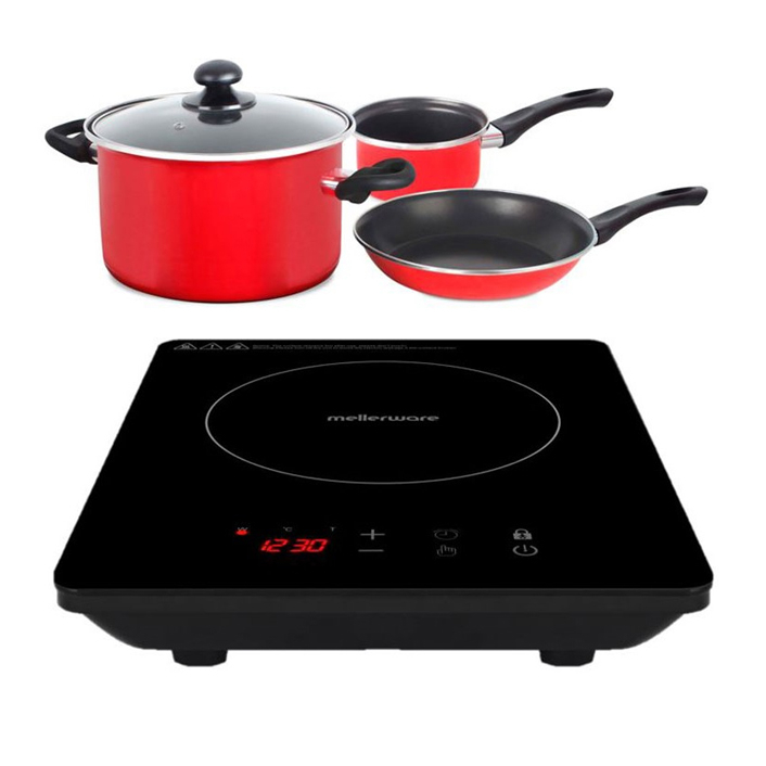1800W 5 Piece "Capri" Induction Cooker And Pot Set
