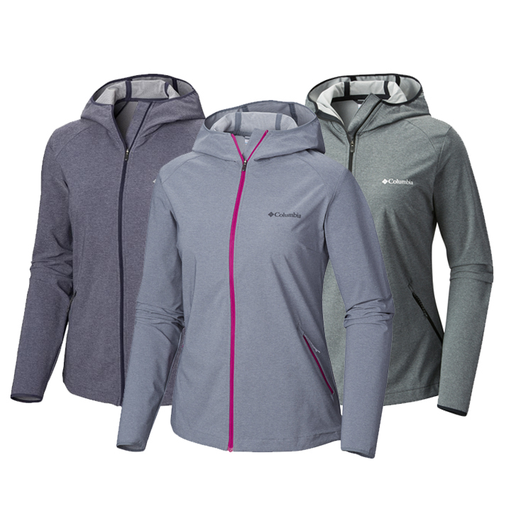 Ladies Heather Canyon Softshell Jacket