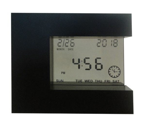 U Shape Screen Rotation Clock