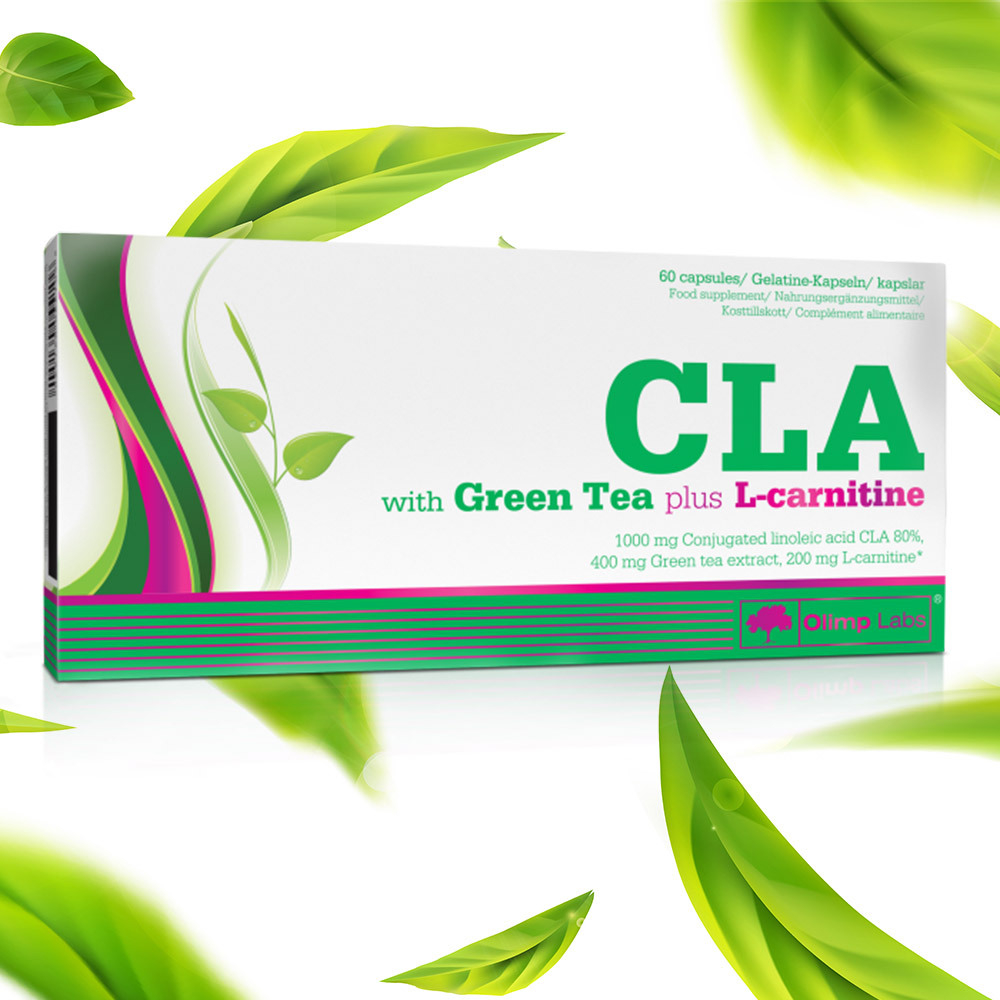 Vegan CLA with Green Tea plus L-Carnitine (60 Capsules)