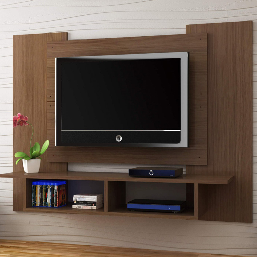 Monaco Wall Mounted Plasma Floating Feature