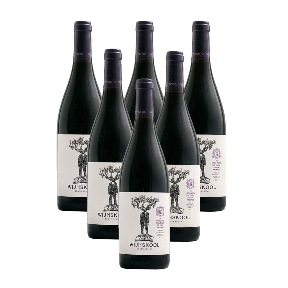 Wijnskool Tree of Knowledge Shiraz 2018 (R104.83 Per Bottle, 6 Bottles)