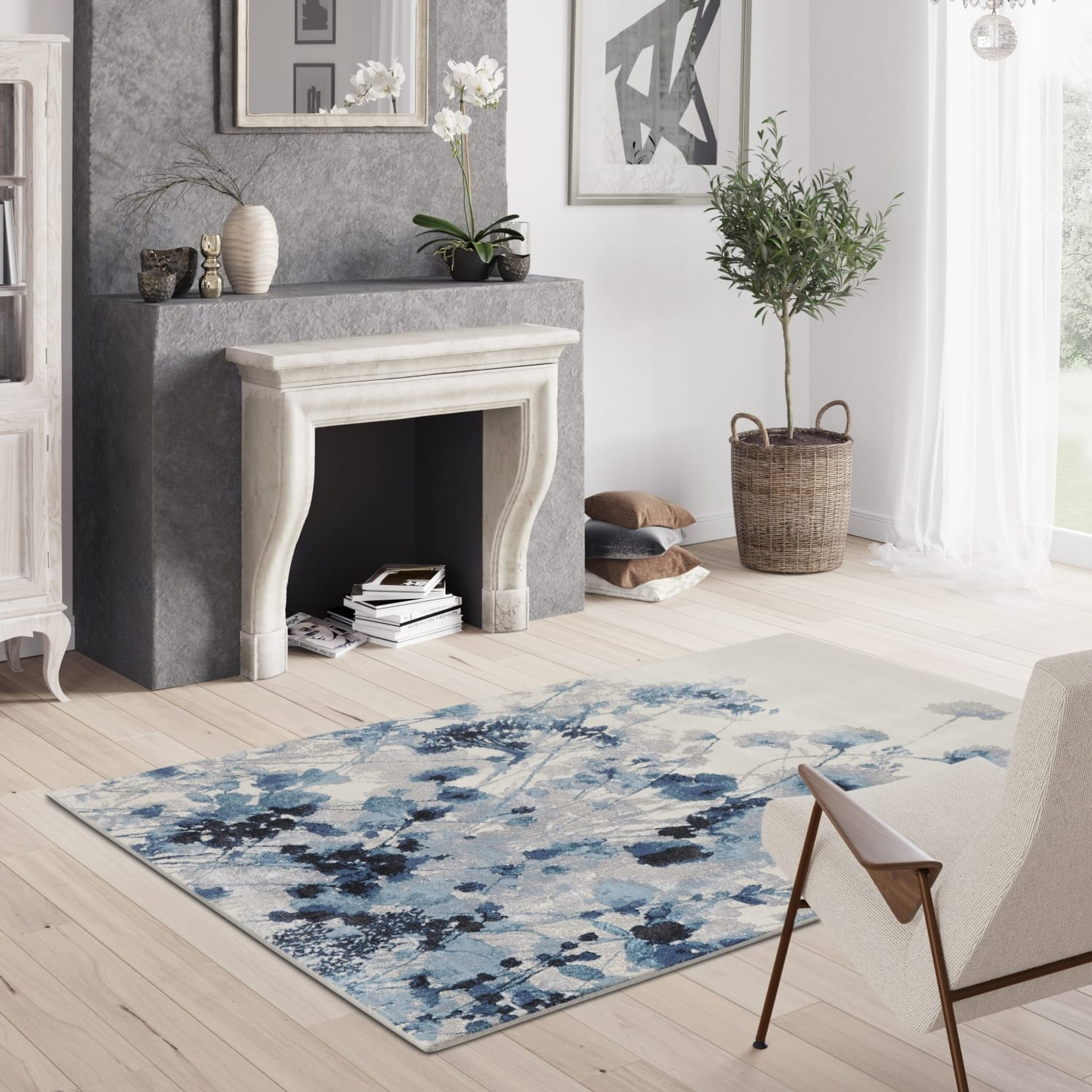 Batik Traditional Rug (More Sizes Available)